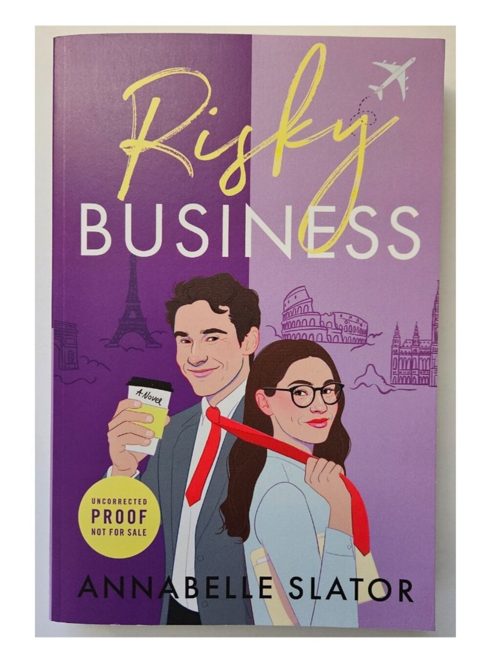Risky Business by Annabelle Slator 2026 ARC Paperback romcom romance comedy